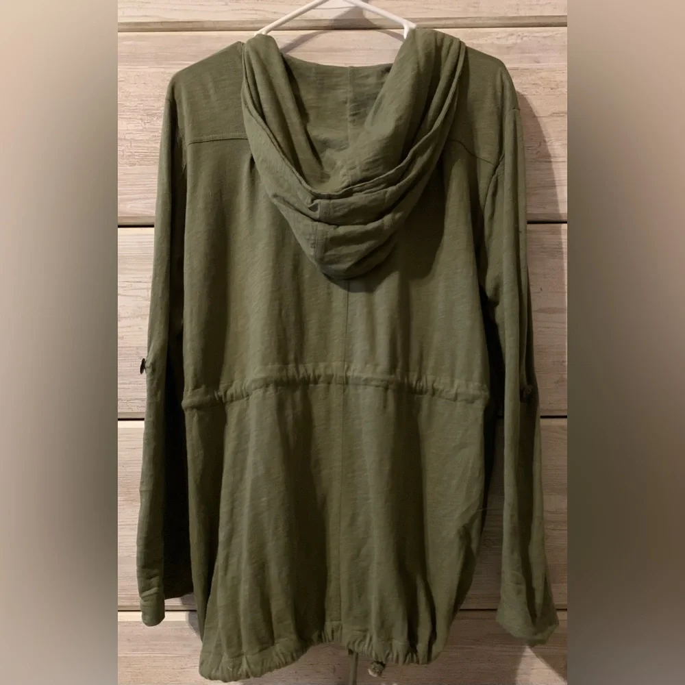 Threads 4 Though Button Up & Zipper Utility Jacket with Hood - Picture 3 of 4